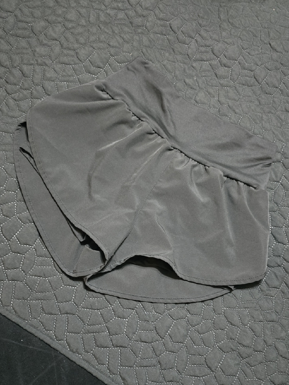 Women's Black Athletic Shorts - M